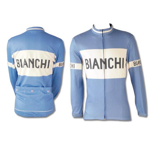 blanco lechoso obra maestra Funcionar Bianchi Classic Long Sleeve Jersey